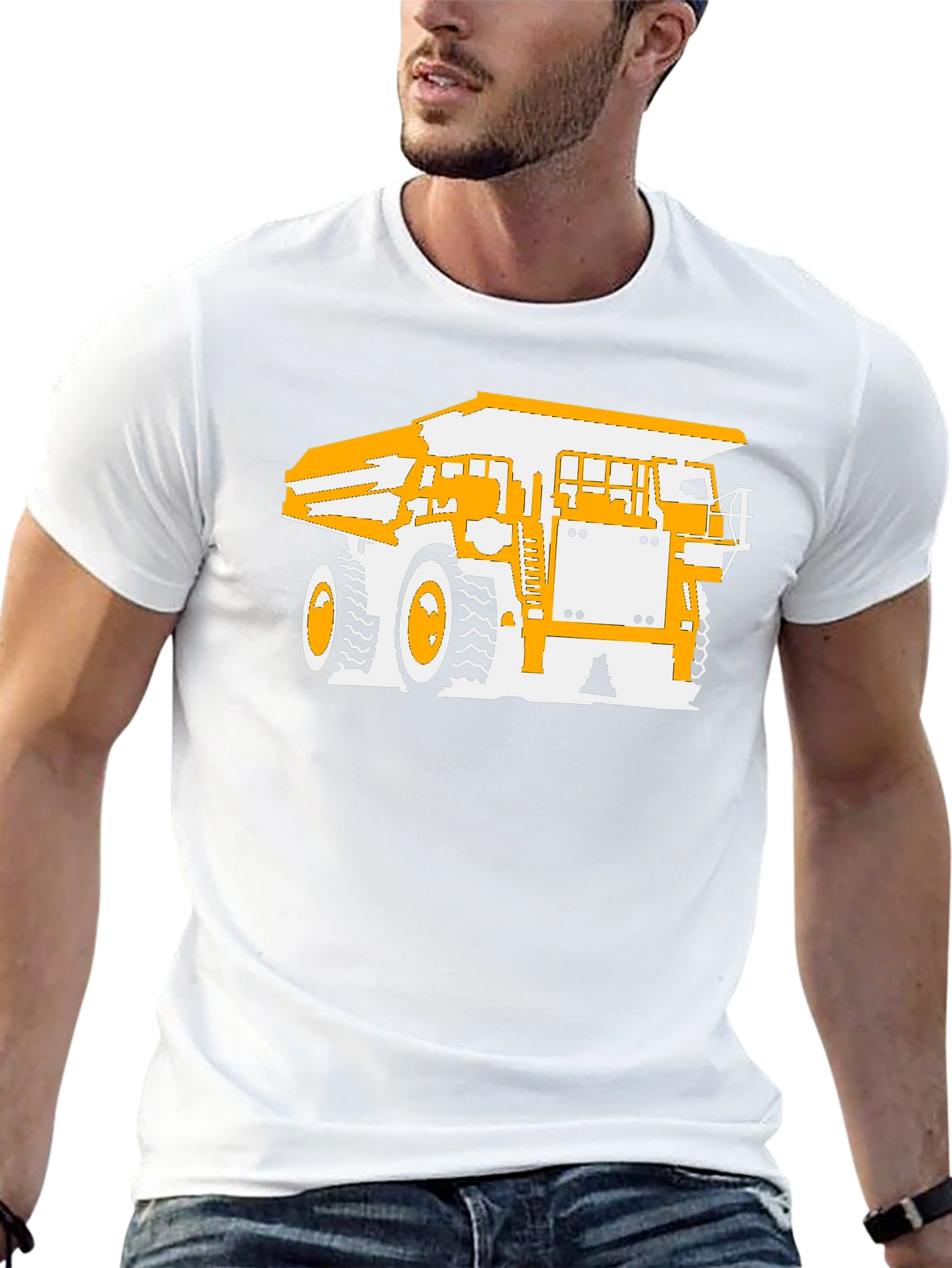 Heavy Machinery T-Shirt - Bold Graphic Tee