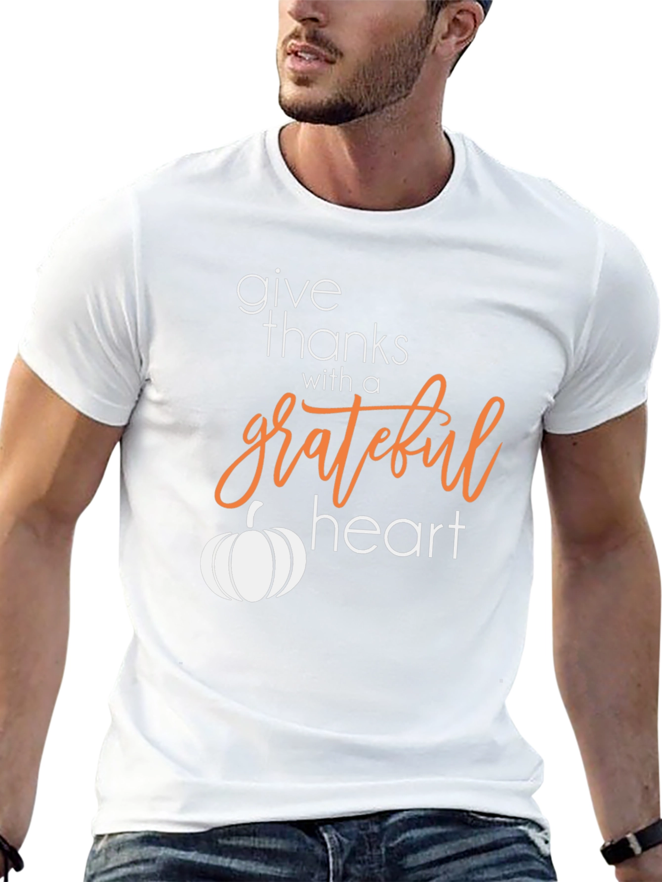 Grateful Heart Thanksgiving T-Shirt