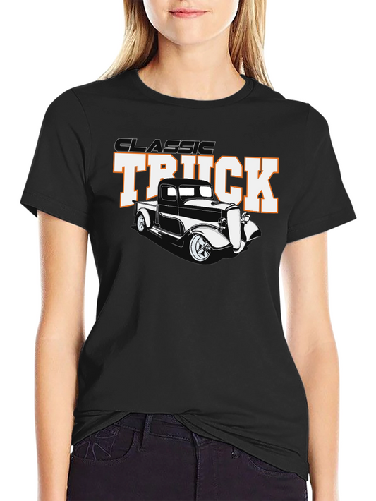 Classic Truck Graphic Tee - Vintage Style