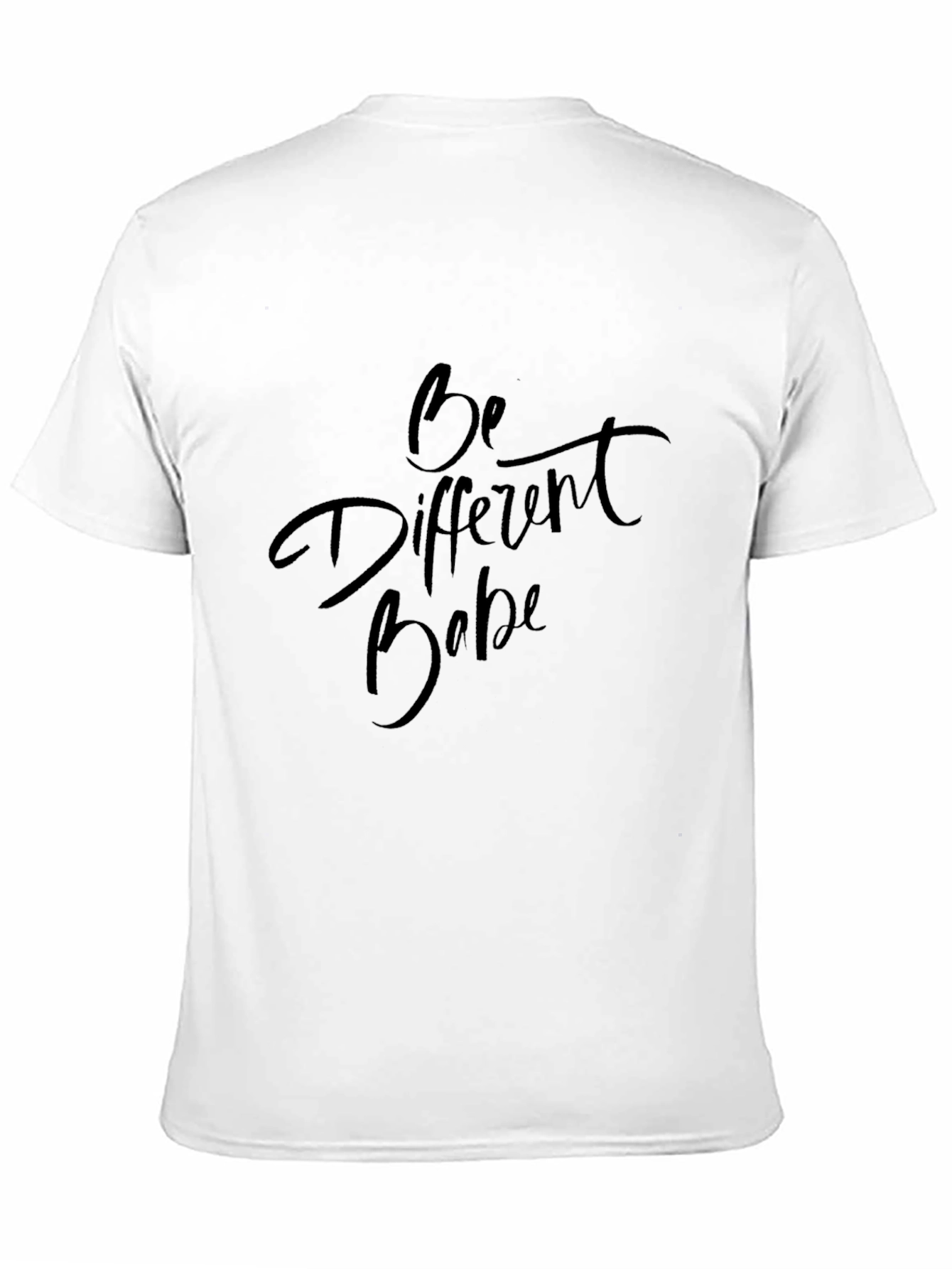 Be Different Babe Graphic Tee - Unisex Black T-Shirt