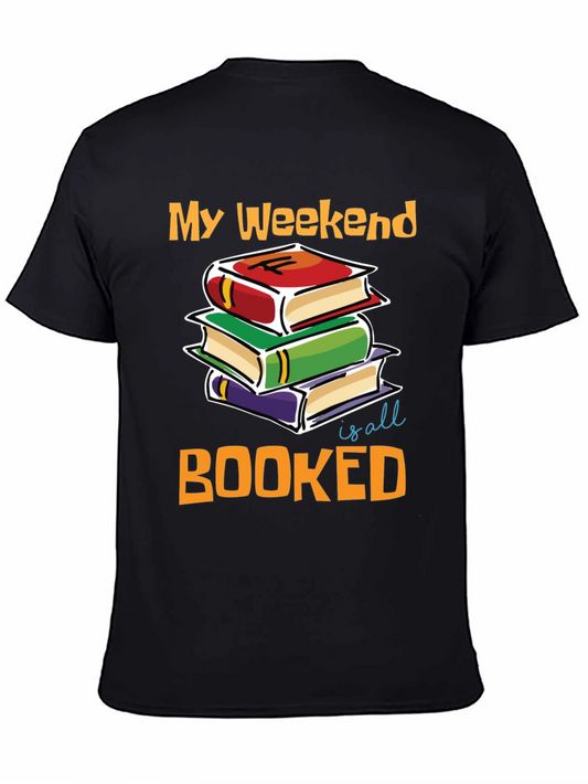 Booked Weekend T-Shirt - Reading Lover Tee