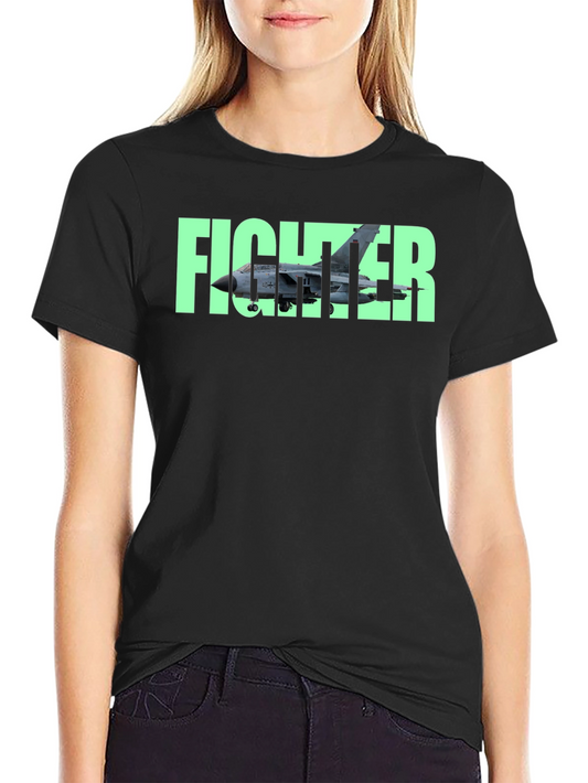 Fighter Jet Graphic T-Shirt