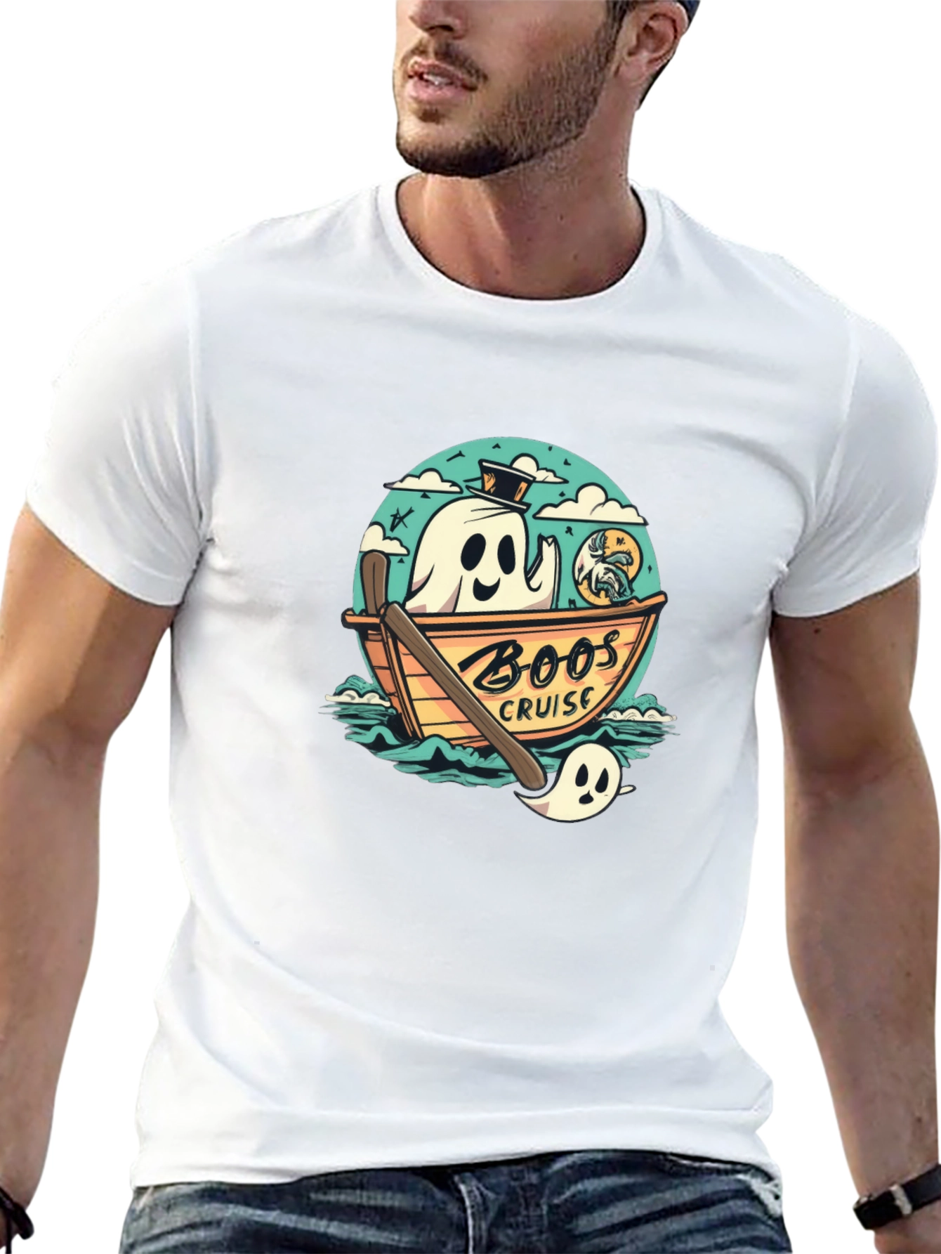 Boos Cruise Graphic T-Shirt - Spooky Season
