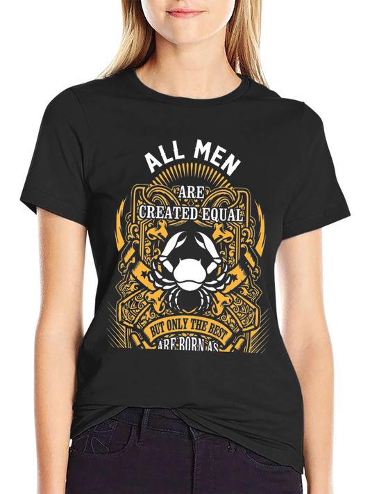 Cancer Zodiac Mens Graphic T-Shirt