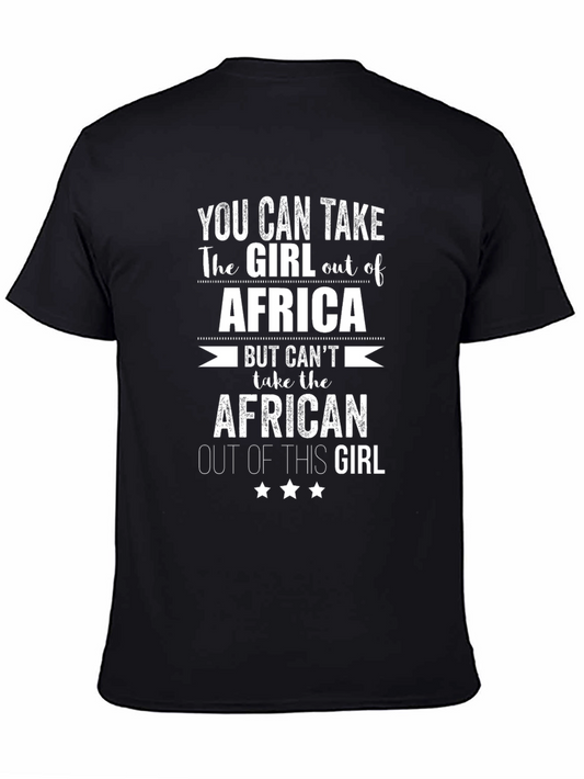 African Girl T-Shirt - Stylish Graphic Tee