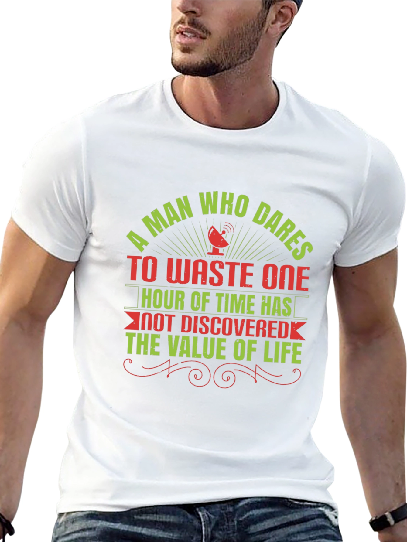 Motivational T-Shirt: Value of Time