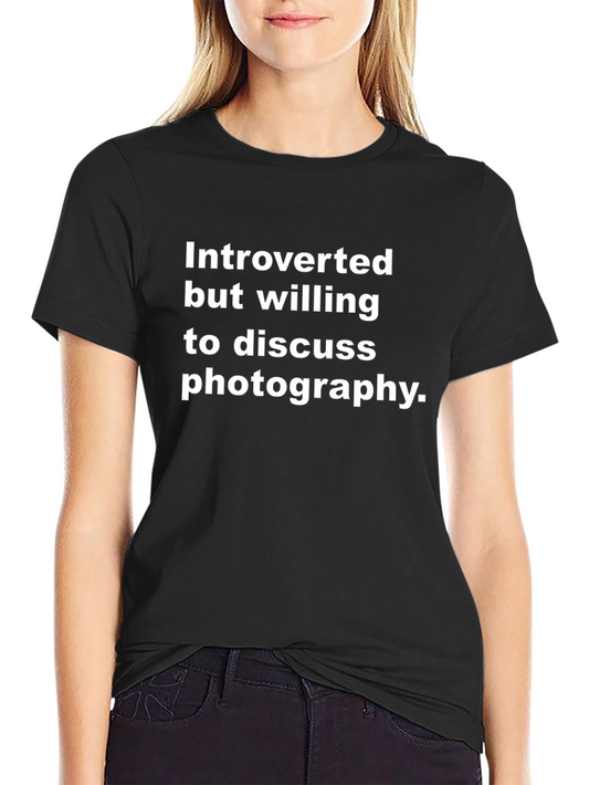 Introverted Photography Enthusiast Tee