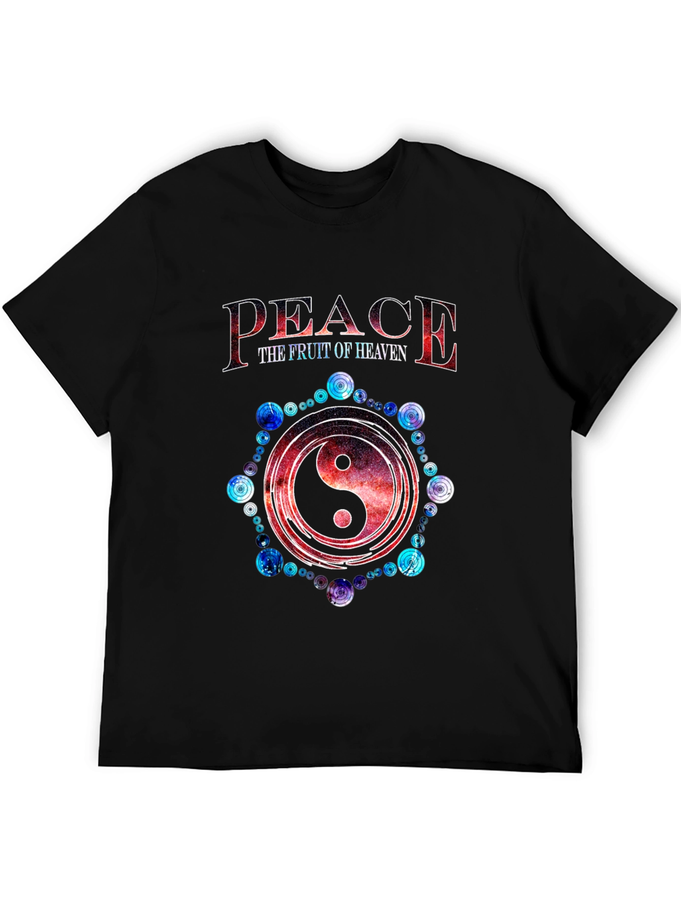 Peace the Fruit of Heaven Yin Yang T-Shirt