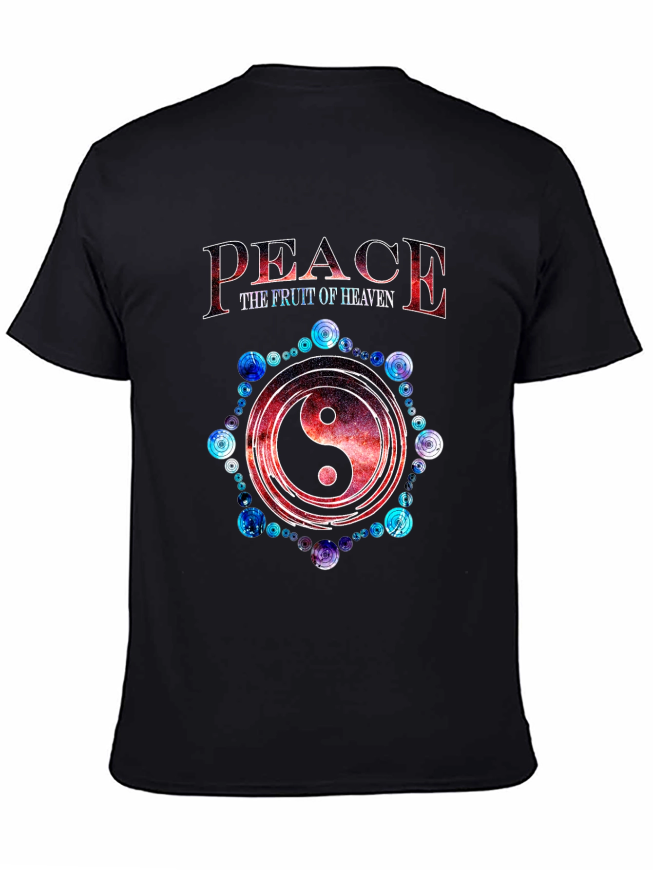 Peace the Fruit of Heaven Yin Yang T-Shirt