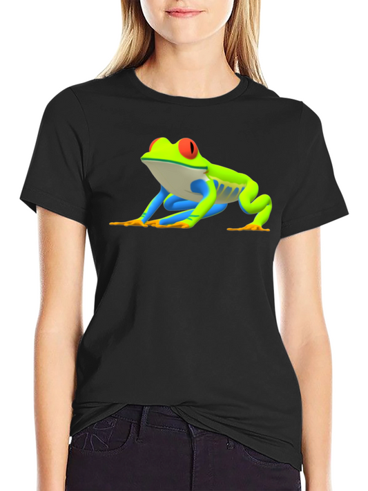 Frog Graphic Tee - Black