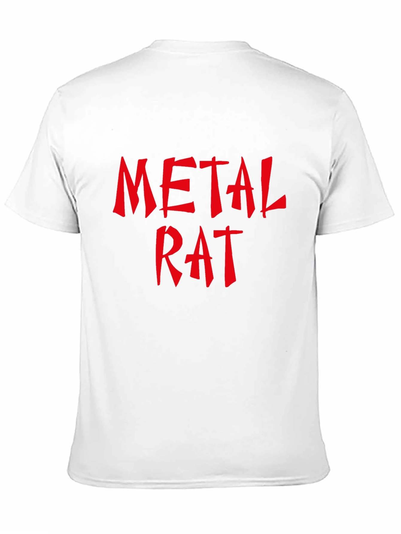 Metal Rat Graphic Black T-Shirt
