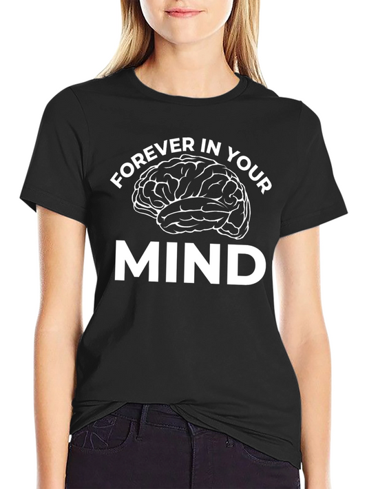 Forever In Your Mind Brain Tee - Black
