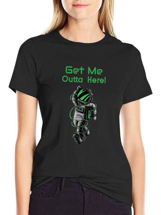 Get Me Outta Here Astronaut Graphic Tee