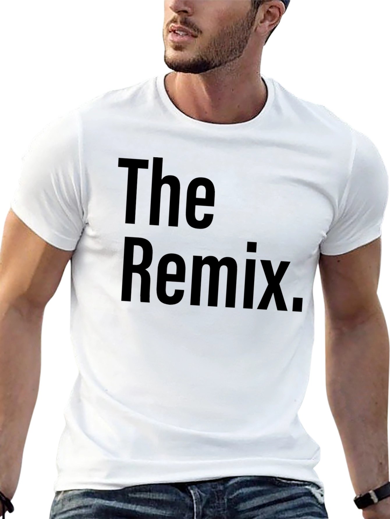 The Remix Black Graphic Tee