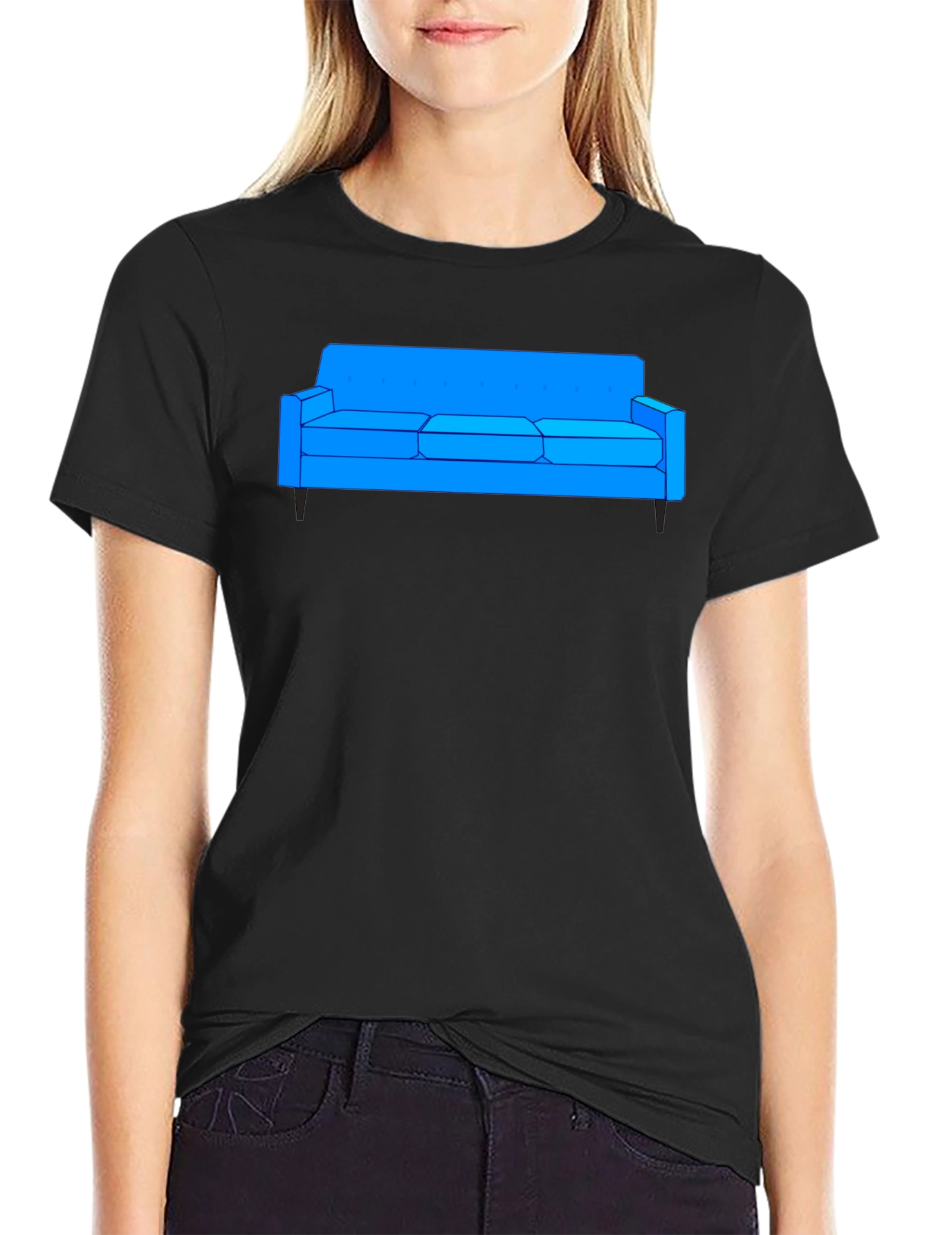 Couch Graphic Tee - Stylish & Comfortable