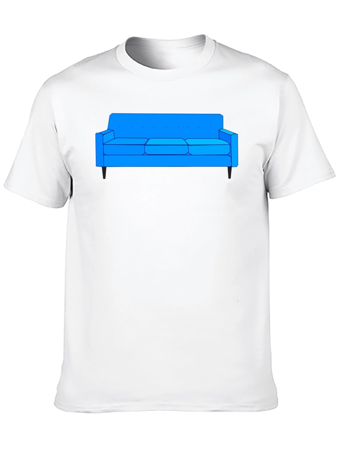 Couch Graphic Tee - Stylish & Comfortable
