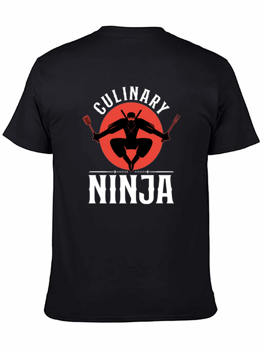 Culinary Ninja T-Shirt - Black Graphic Tee