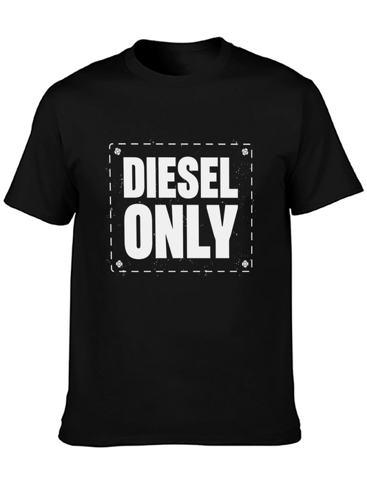 Diesel Only Graphic T-Shirt - Black