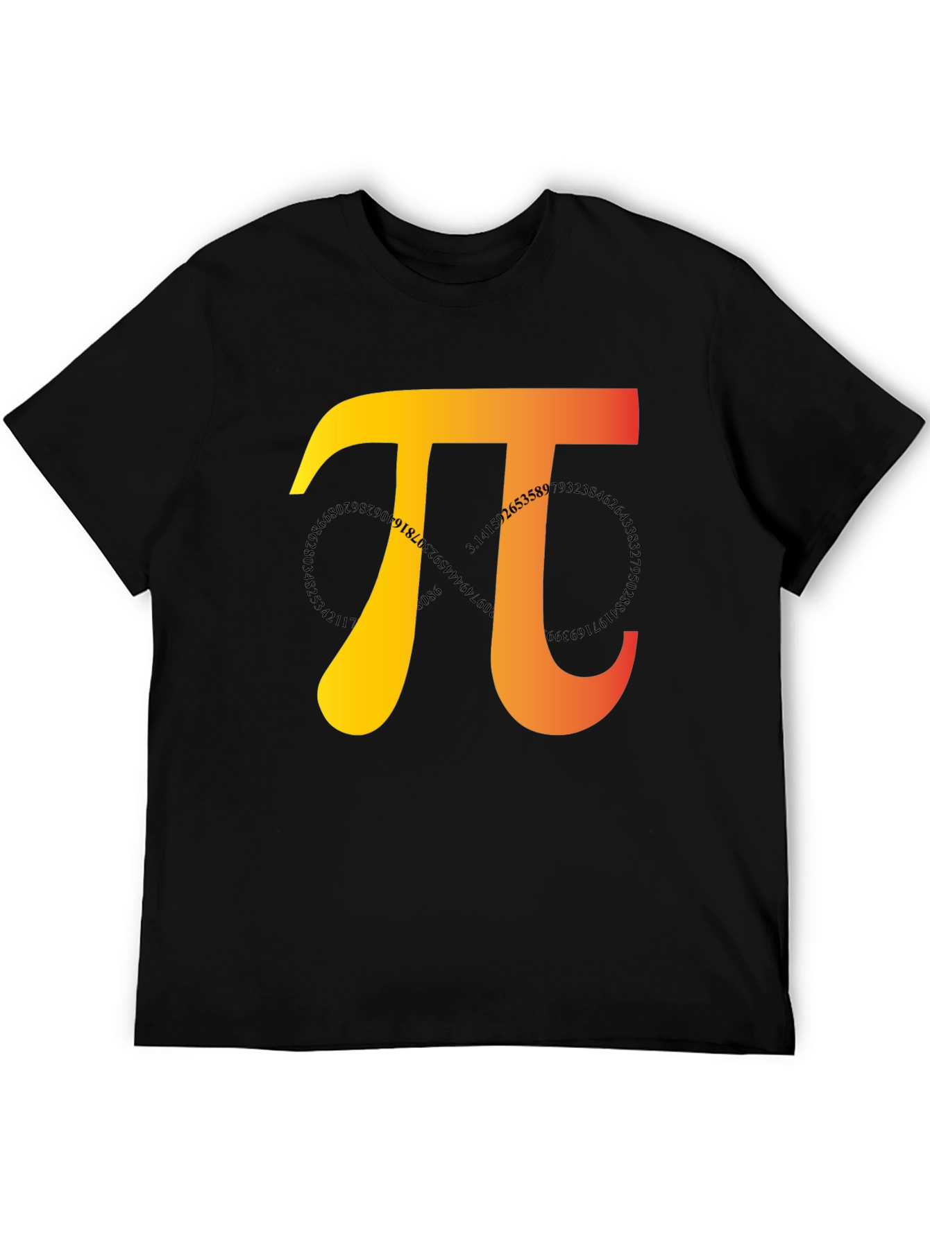 Pi Symbol Graphic Tee - Math Lovers T-Shirt