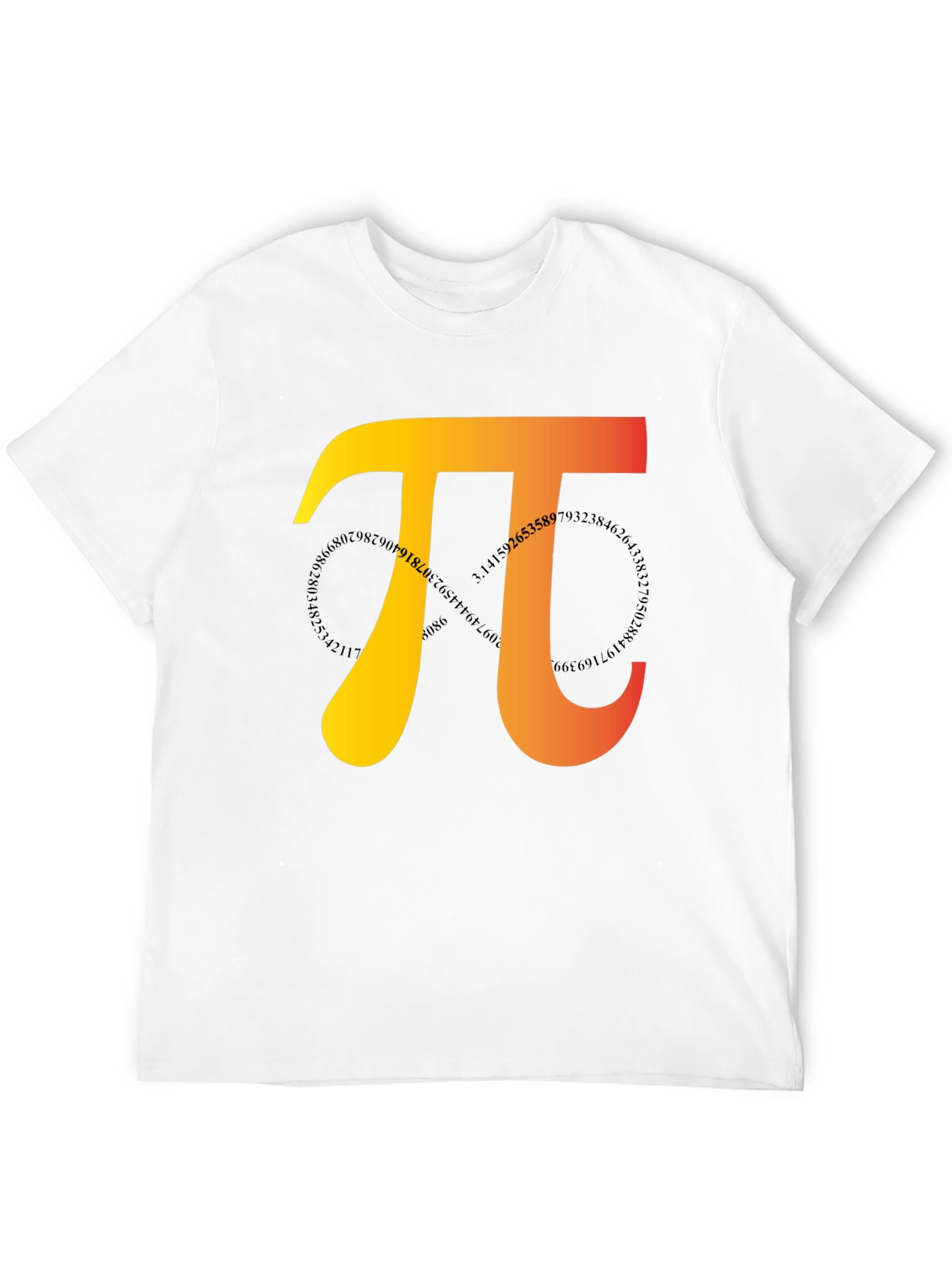 Pi Symbol Graphic Tee - Math Lovers T-Shirt