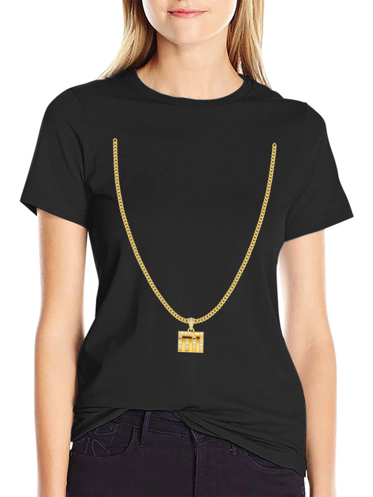 Gold Chain & Pendant T-Shirt