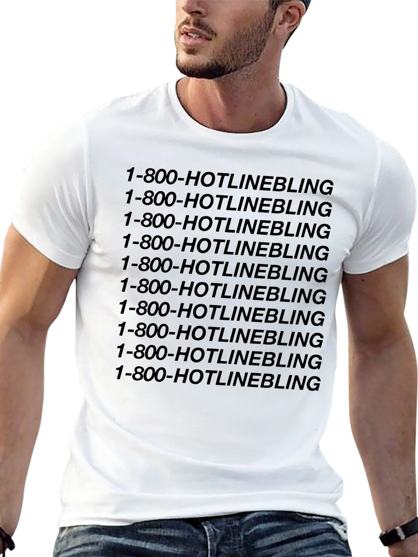 1-800-HOTLINEBLING Graphic Tee - Soft Cotton