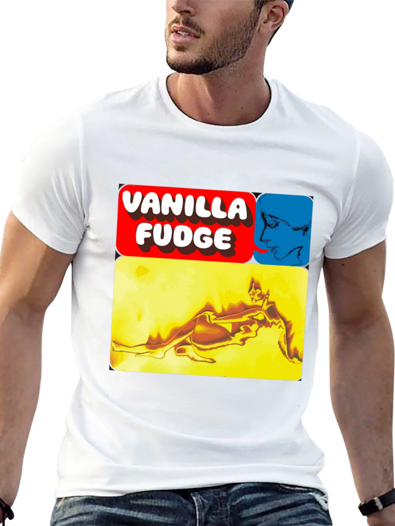 Vanilla Fudge T-Shirt - Retro Rock Band Graphic Tee