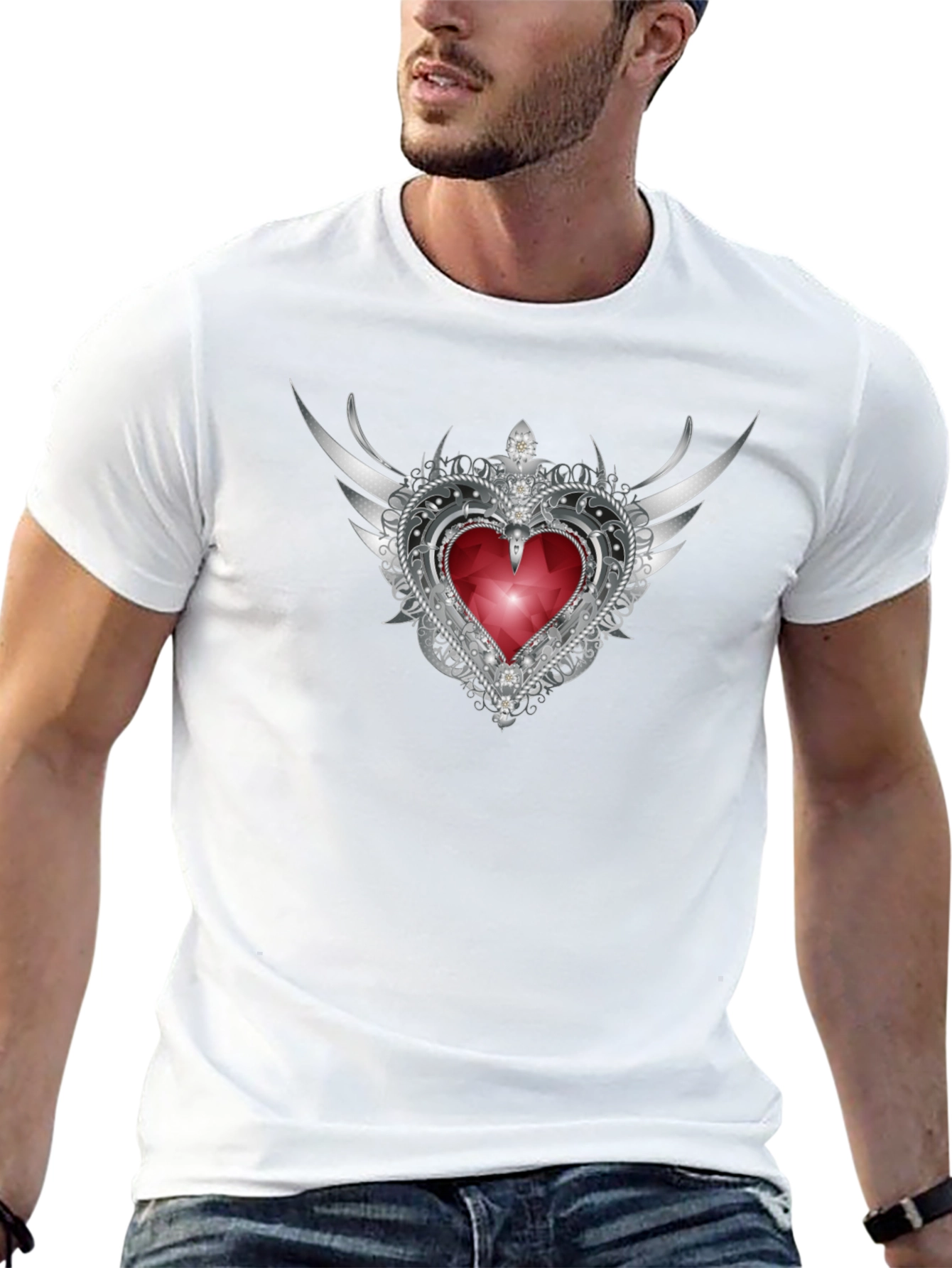 Winged Heart Graphic Tee