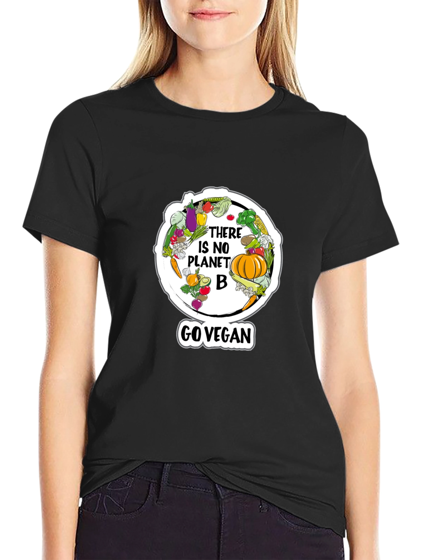 Go Vegan Planet T-Shirt