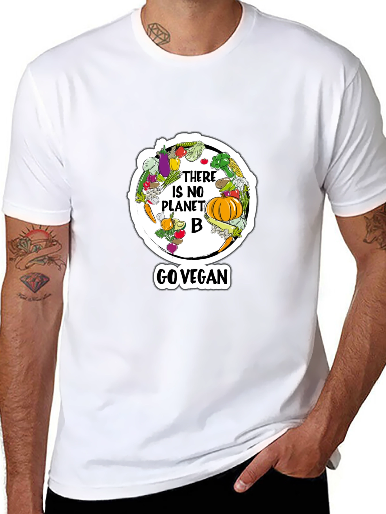 Go Vegan Planet T-Shirt