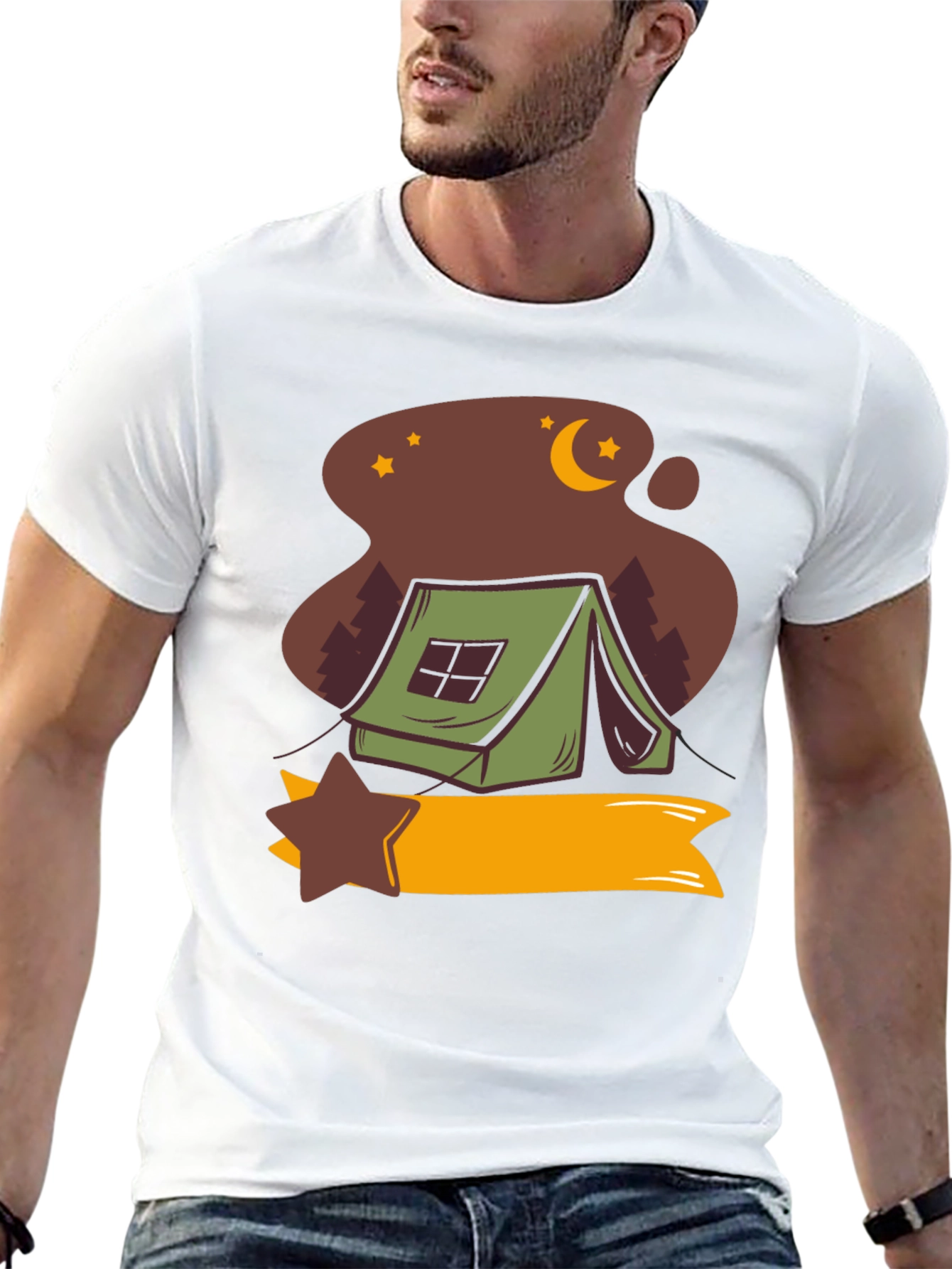 Camping Adventure Tee - Night Under The Stars