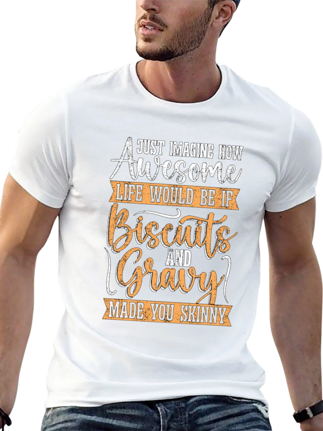 Biscuits & Gravy Skinny Tee