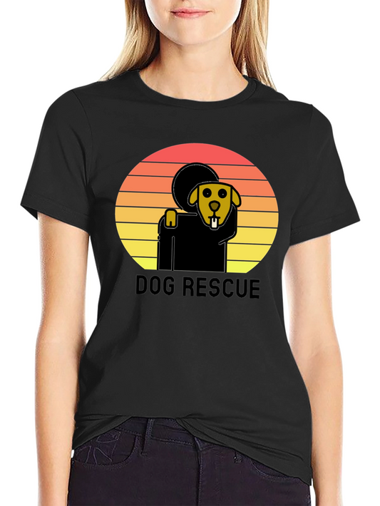 Dog Rescue Graphic T-Shirt