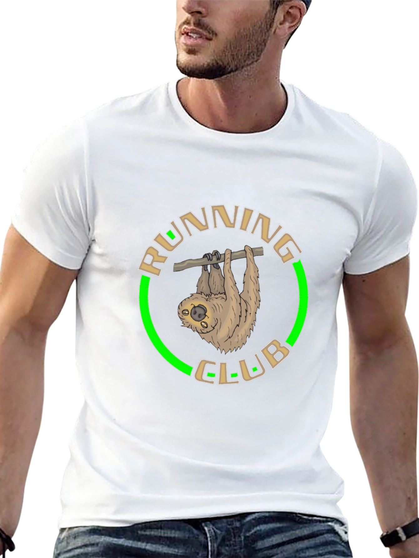 Sloth Running Club Graphic T-Shirt