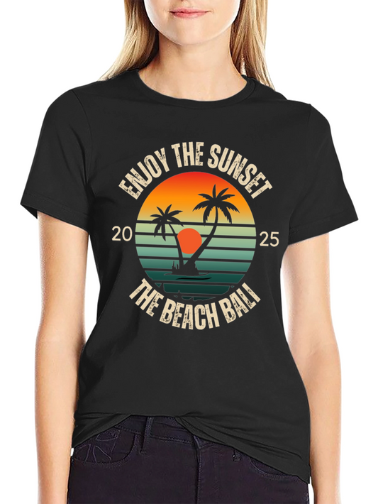 Enjoy The Sunset Bali Graphic Tee