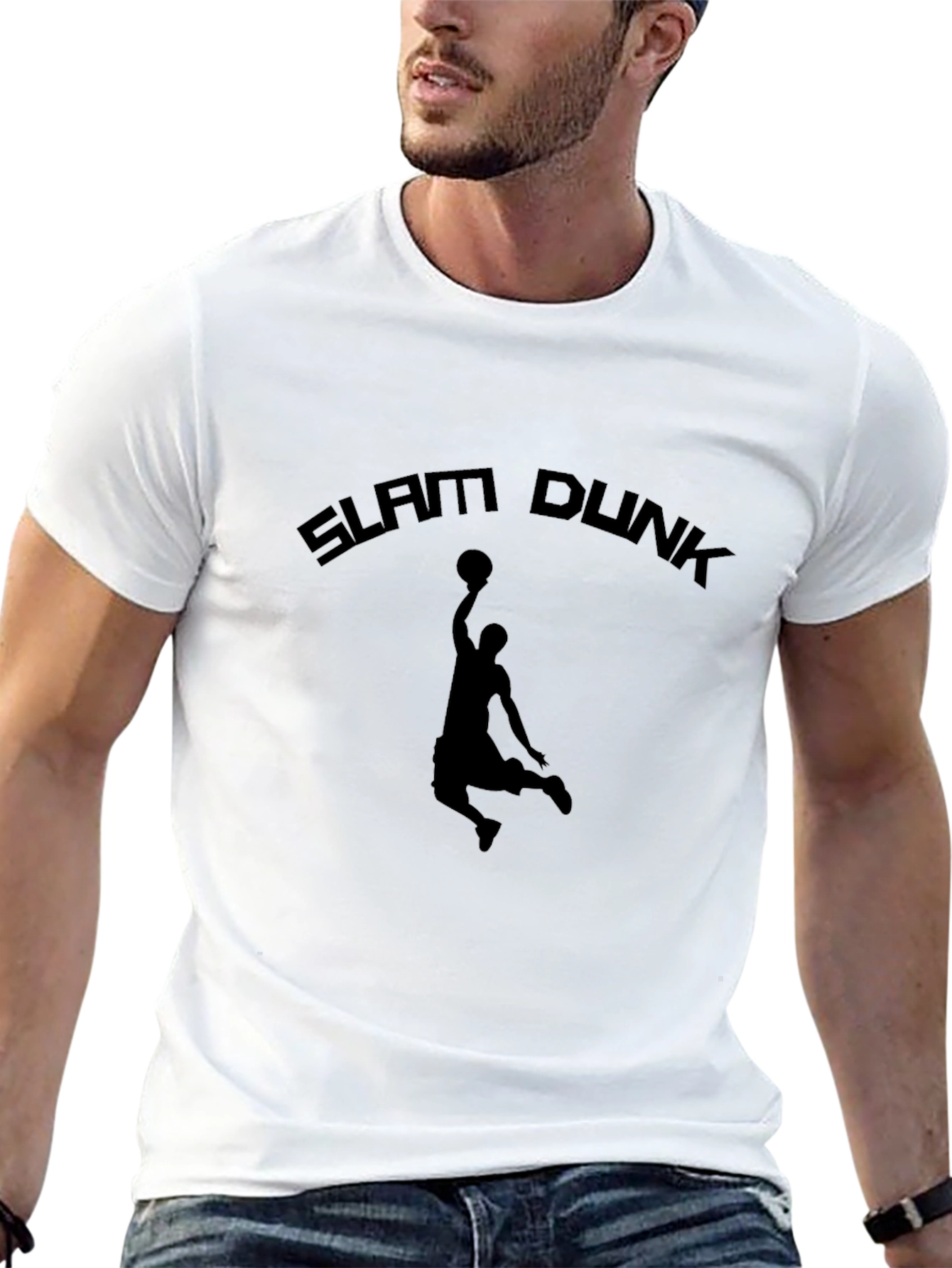 Slam Dunk Black Graphic T-Shirt