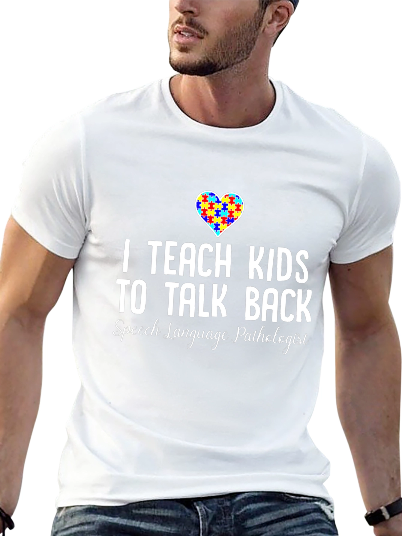 I Teach Kids to Talk Back SLP T-Shirt
