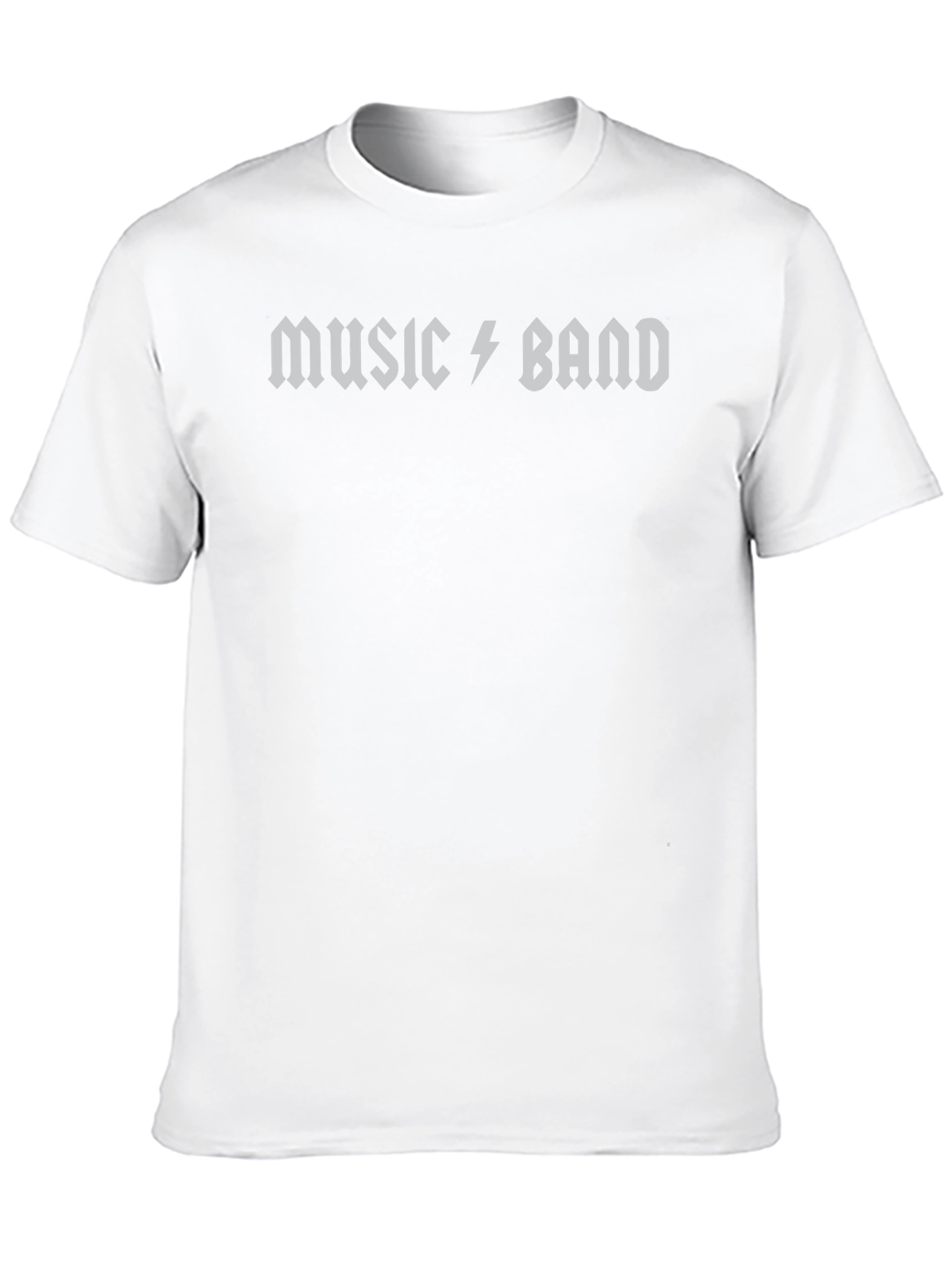 Music Band Graphic Black T-Shirt