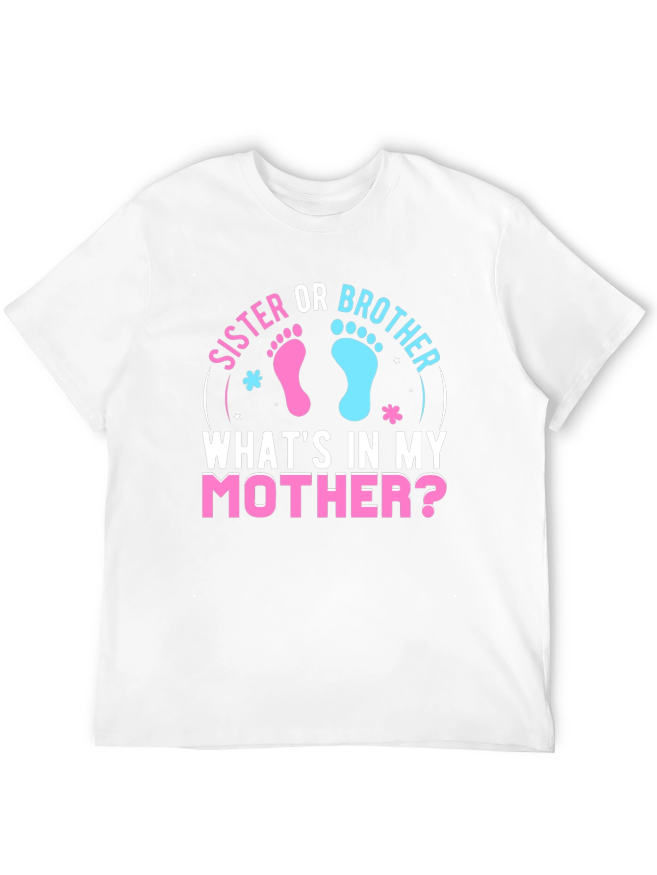 Sister Or Brother Gender Reveal T-Shirt