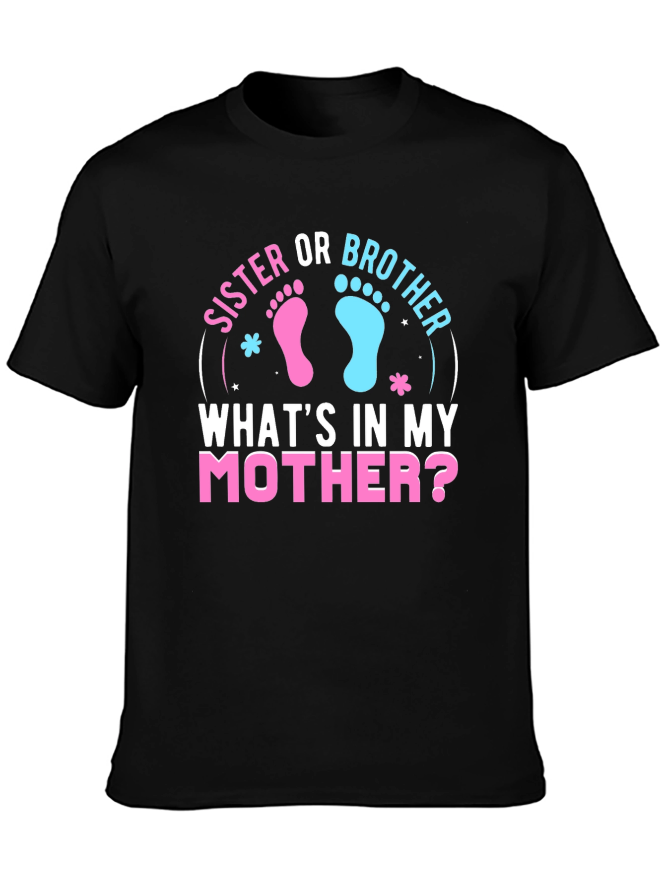 Sister Or Brother Gender Reveal T-Shirt