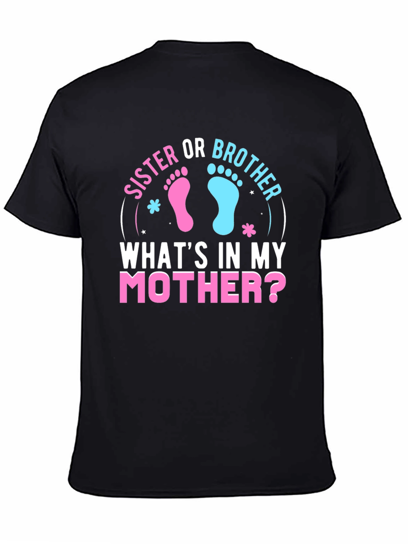 Sister Or Brother Gender Reveal T-Shirt