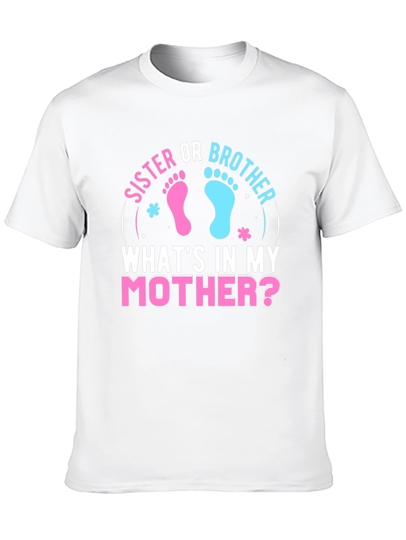 Sister Or Brother Gender Reveal T-Shirt