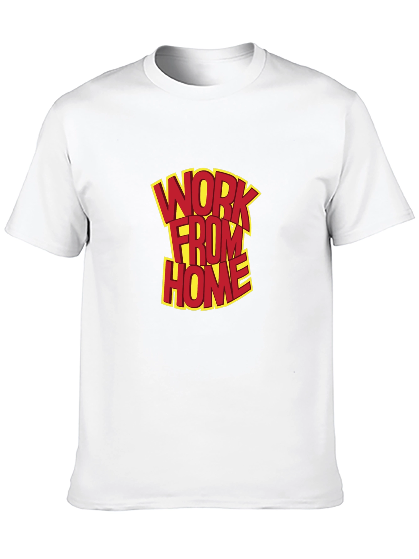 Work From Home Graphic Tee - Black