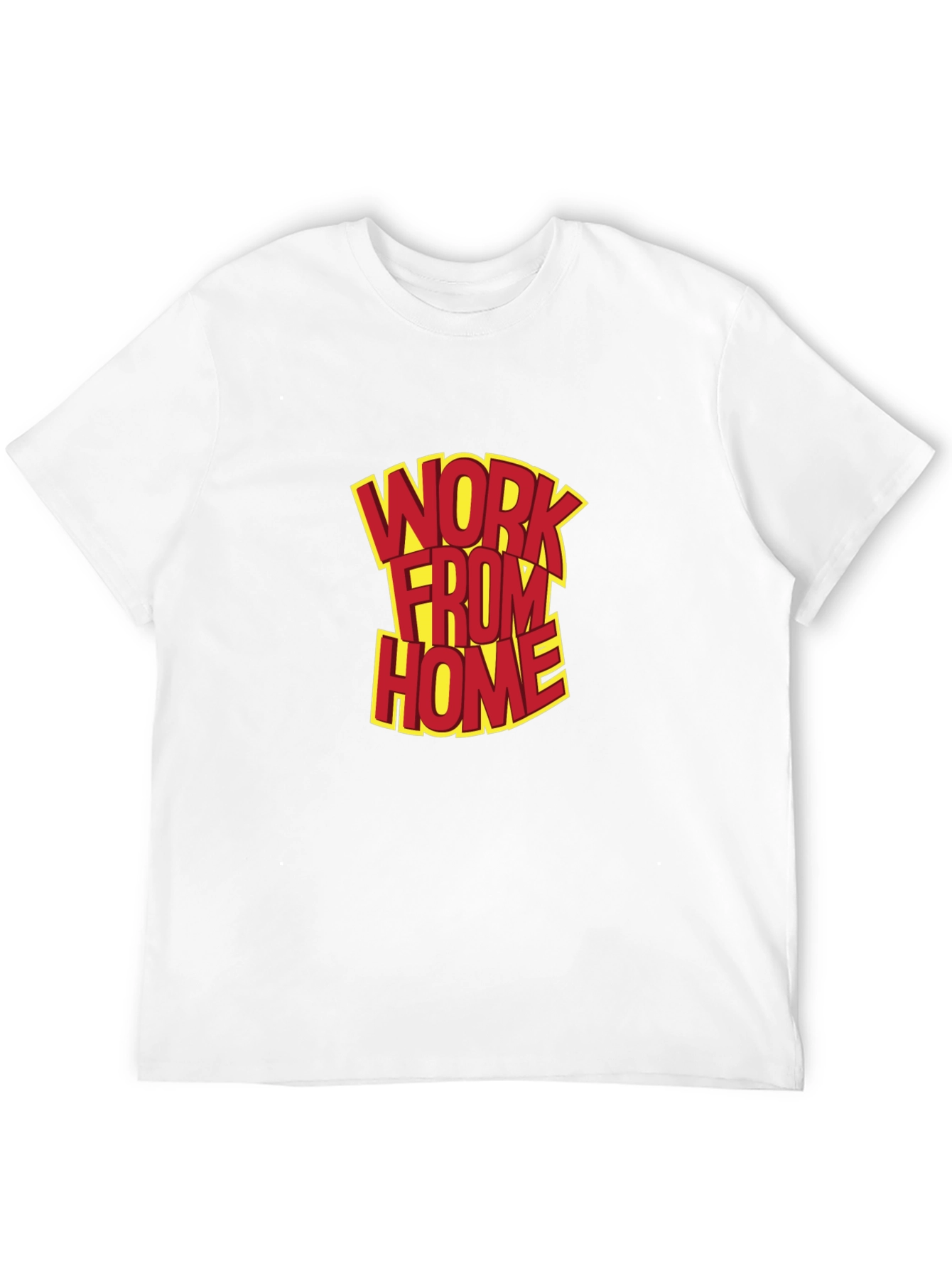 Work From Home Graphic Tee - Black