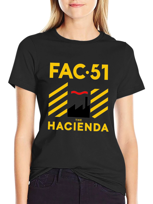 FAC 51 The Hacienda Black Graphic Tee
