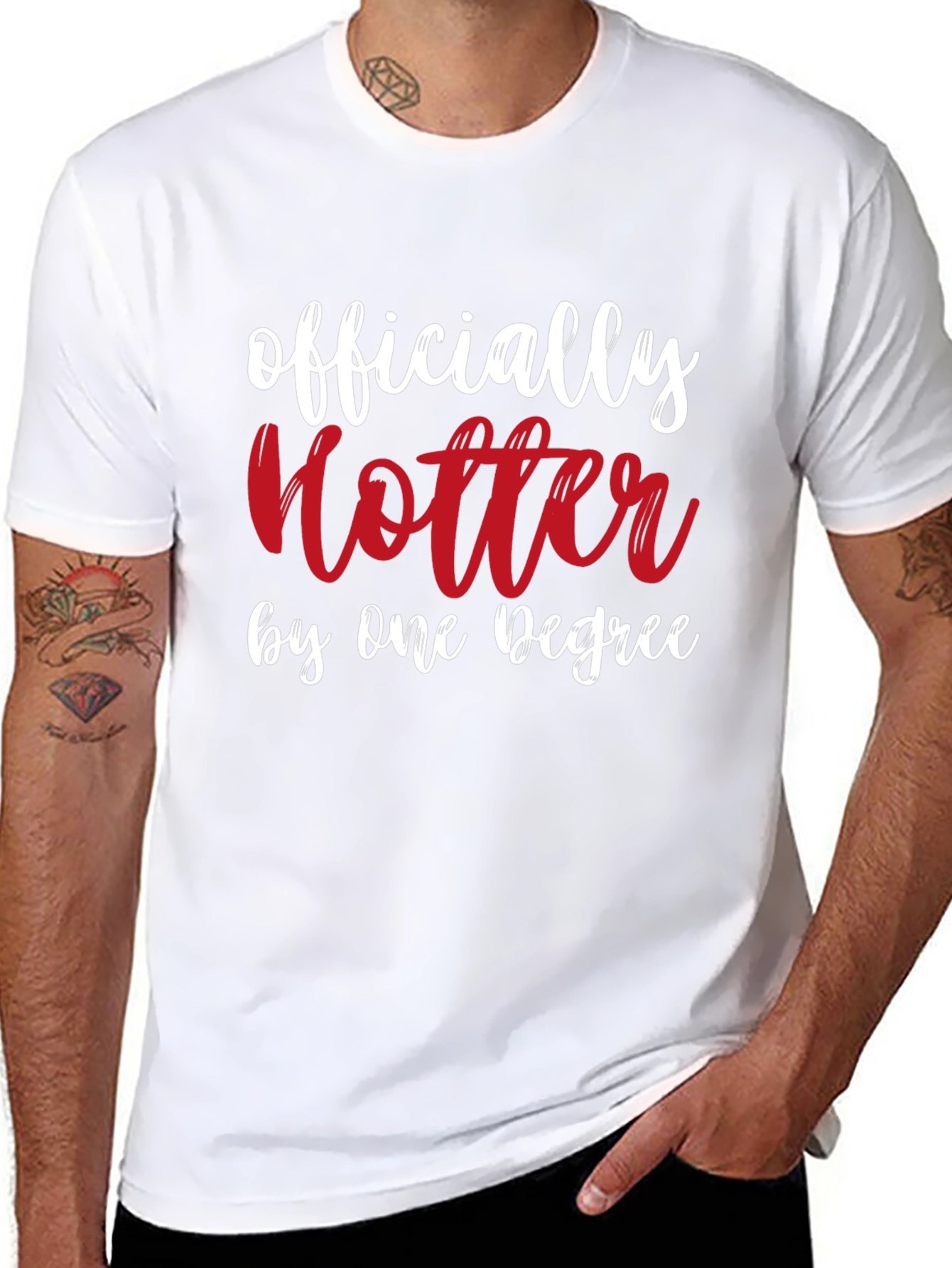 Officially Hotter Tee - Funny Graduate Gift Shirt
