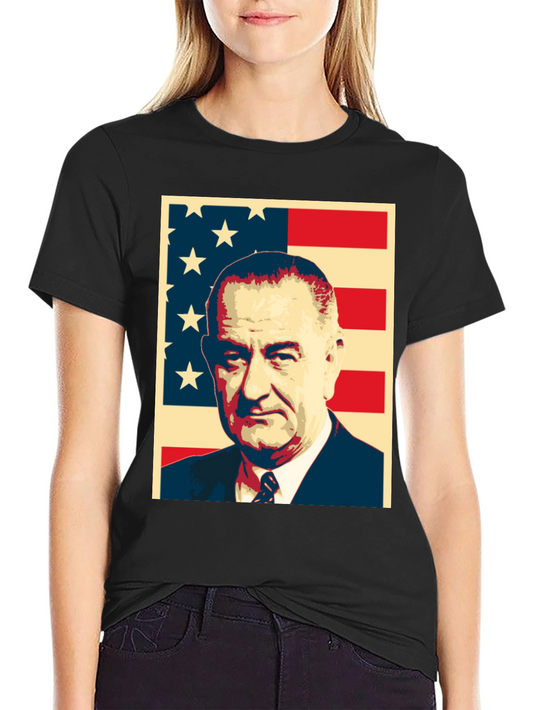 LBJ American Flag T-Shirt