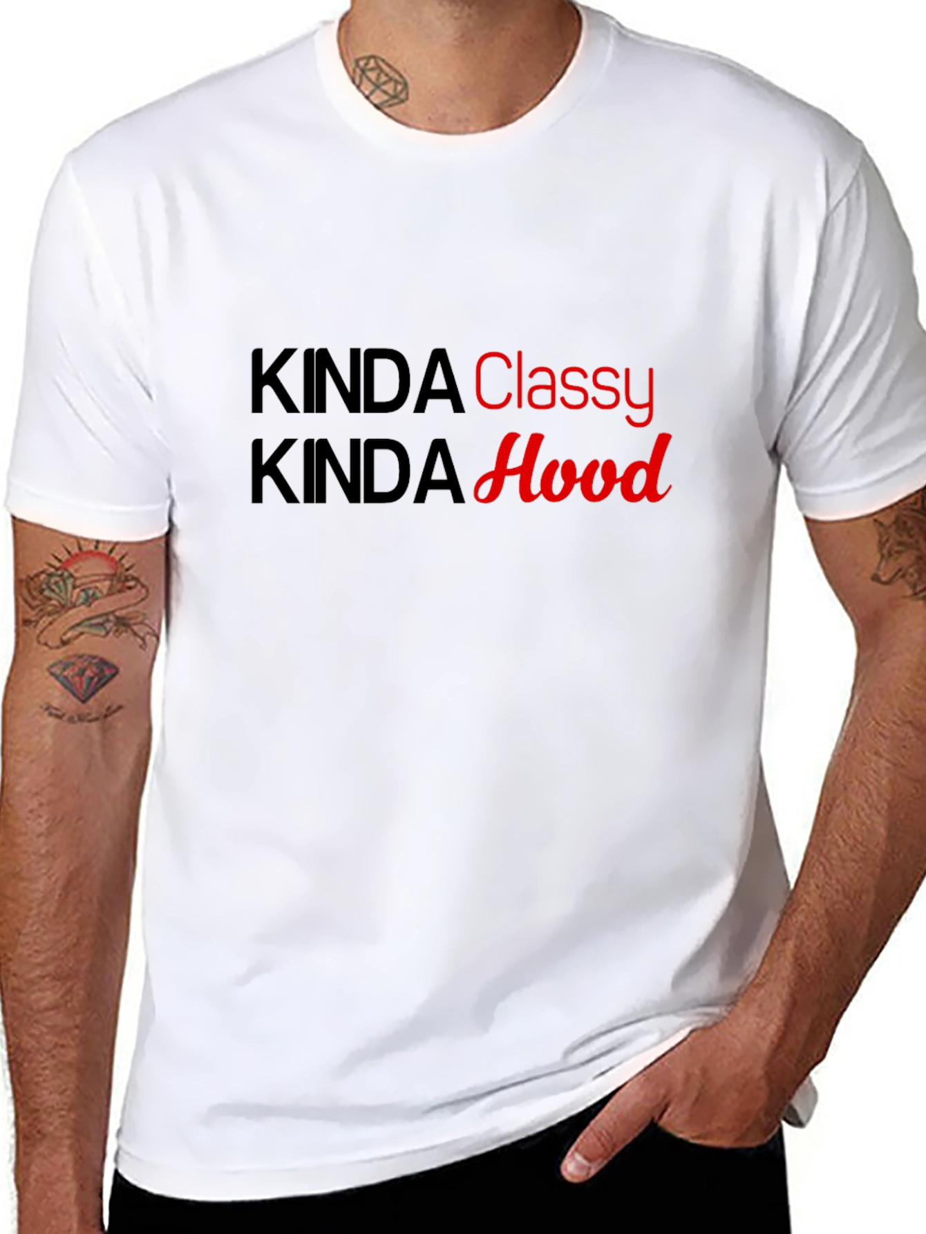Kinda Classy Kinda Hood Graphic T-Shirt