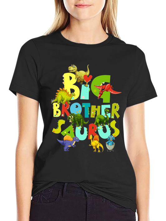 Big Brother Saurus Dinosaur T-Shirt