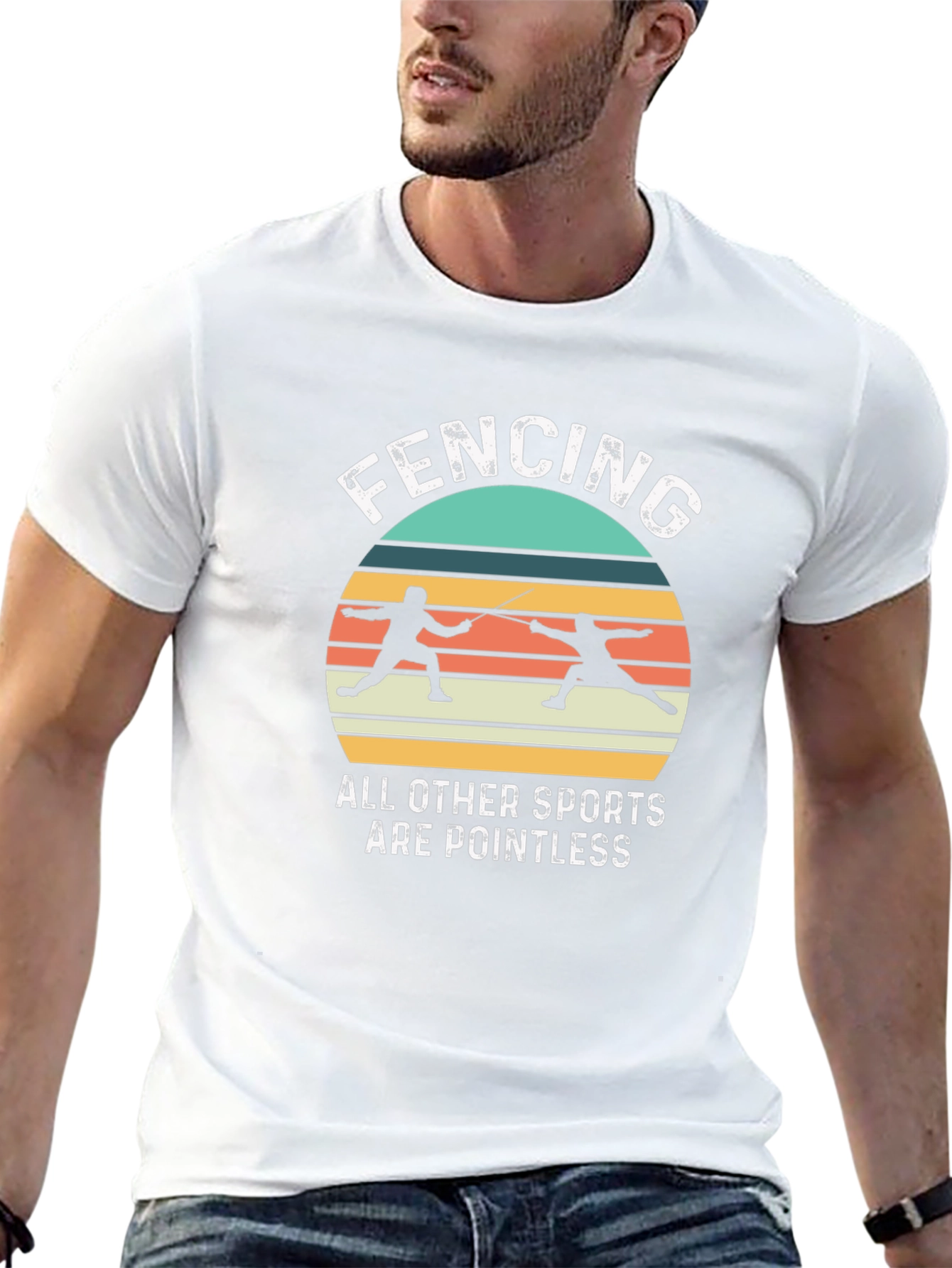 Fencing T-Shirt - All Other Sports Are Pointless